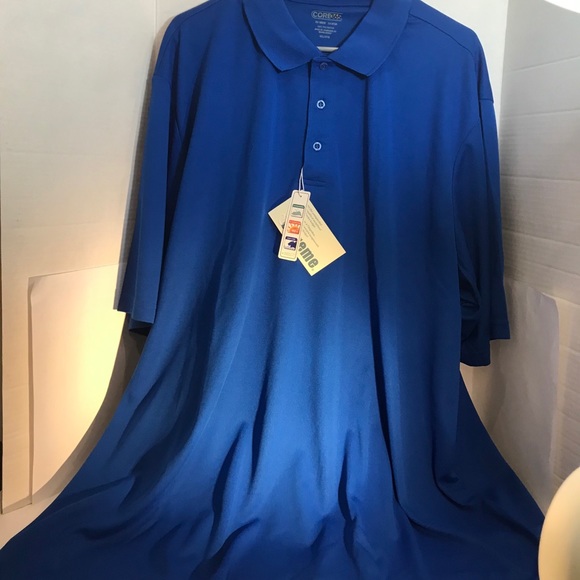 Shirt for men’s tall color true royal size 4XLT - Picture 3 of 8